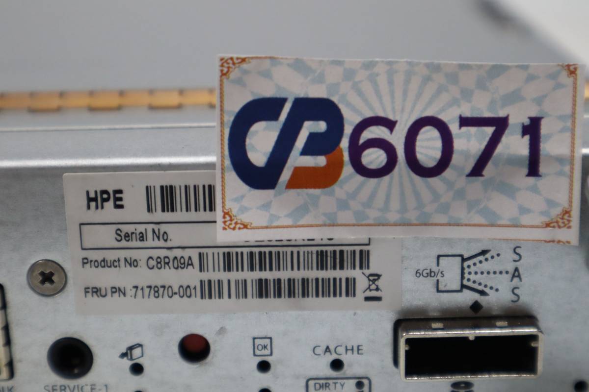 CB6071 (2) ★ HP 717870-001 C8R09A MSA 2040 SAN Controller ★_画像8