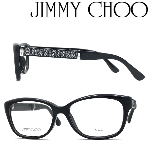JIMMY CHOO メガネフレーム ジミーチュウ ブランド ブラック 眼鏡 00JC-178-FA3