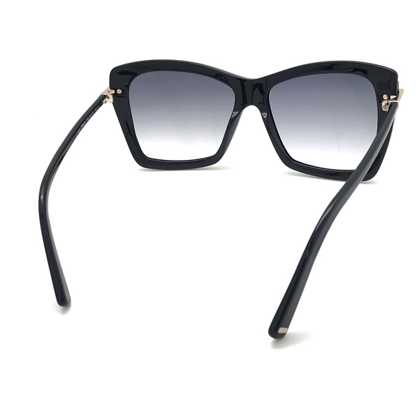 TOM FORD サングラス ブランド トムフォード Leah グラデーションブラック TF-0849-01B_画像3