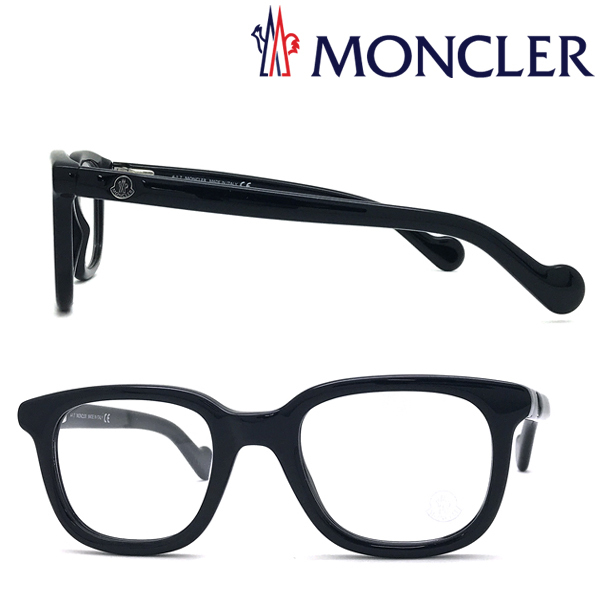 MONCLER メガネフレーム ブランド モンクレール ブラック 眼鏡 00ML-5003-001