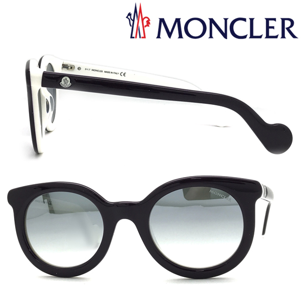 MONCLER サングラス ブランド モンクレール グラデーションブラックミラー 00ML-0015-71C