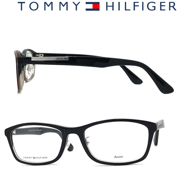 TOMMY HILFIGER メガネフレーム ブランド トミーヒルフィガー ブラック