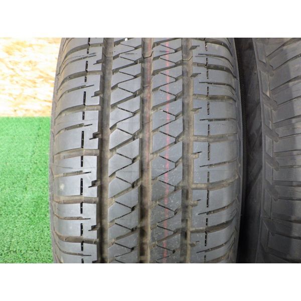 ブリヂストン DUELER H/T 684-2 195/80R15 4本SET／2018年製9分山オンロードタイヤ／中古特筆すべき損傷なし／本州四国九州5500円/手渡し可_画像2