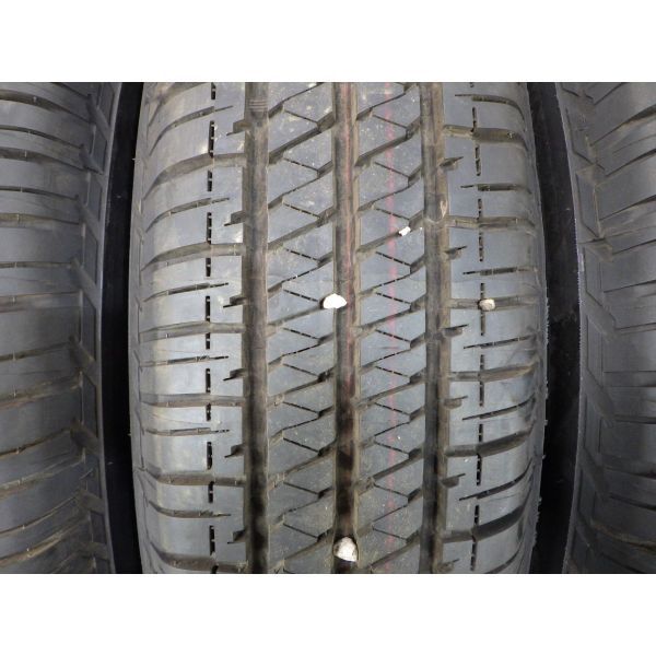 ブリヂストン DUELER H/T 684-2 195/80R15 4本SET／2018年製9分山オンロードタイヤ／中古特筆すべき損傷なし／本州四国九州5500円/手渡し可_画像3