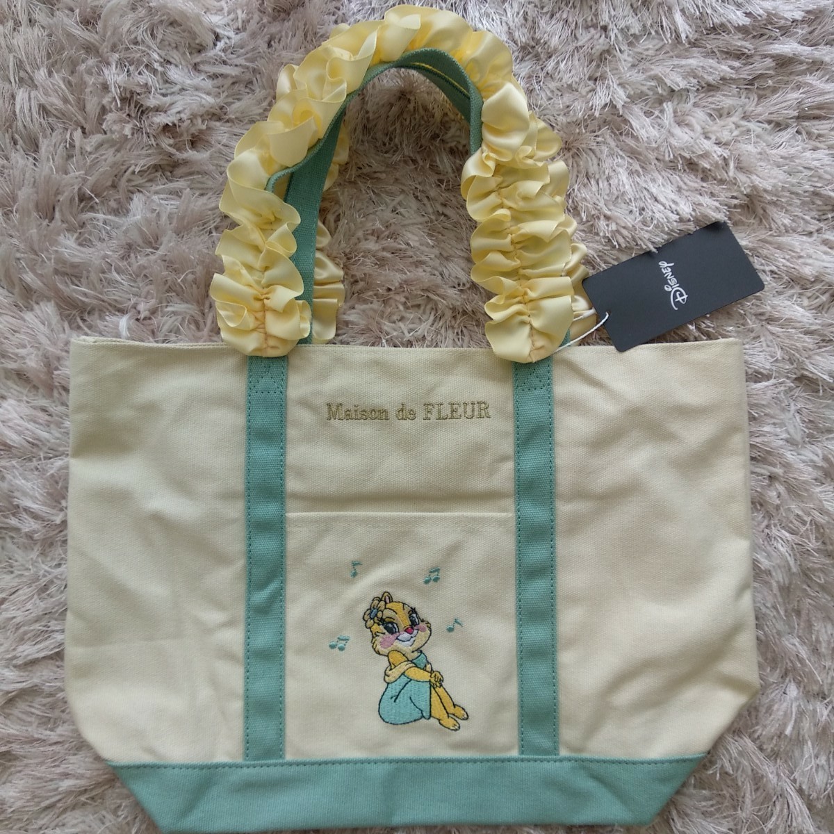 メゾンドフルール クラリス トートバッグ ハンドバッグ ディズニー ...