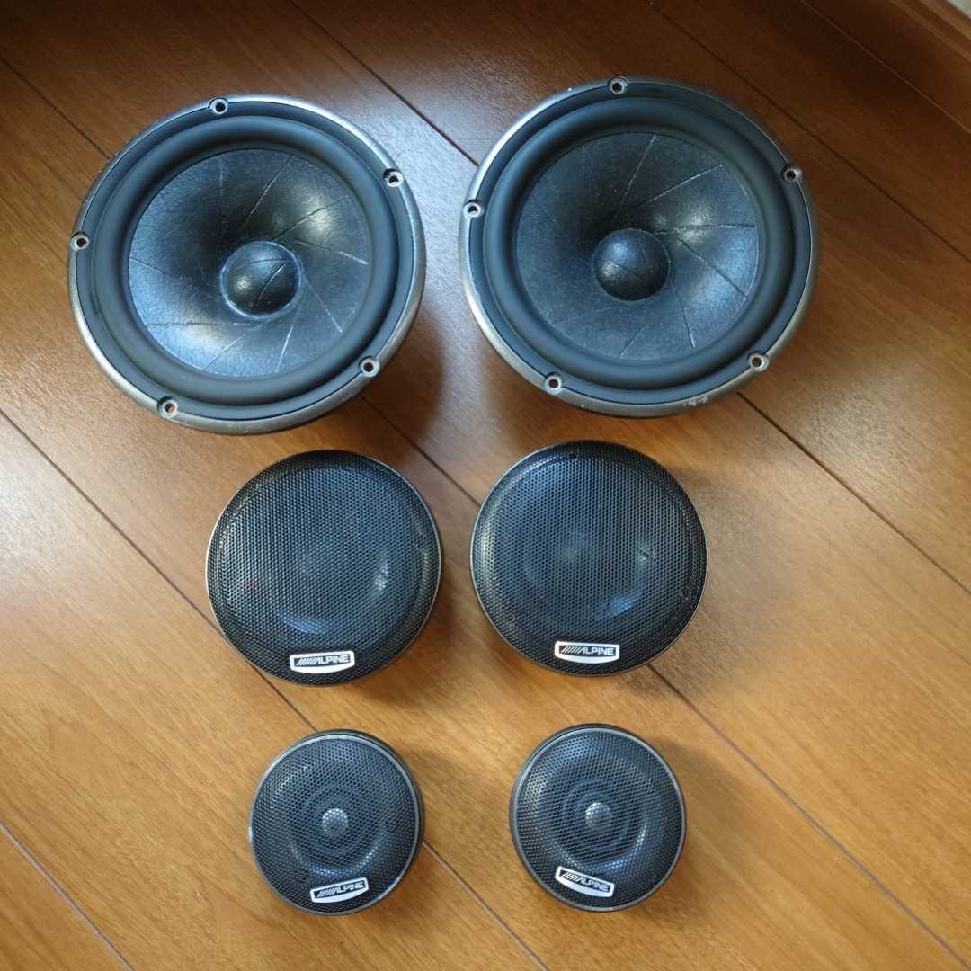 アルパイン F♯1 Status 3WAYスピーカーSPX-Z18T ALPINE f1 18cm アルパイン F♯1 Status 3WAYスピーカーSPX-Z18T ALPINE f1 18cm