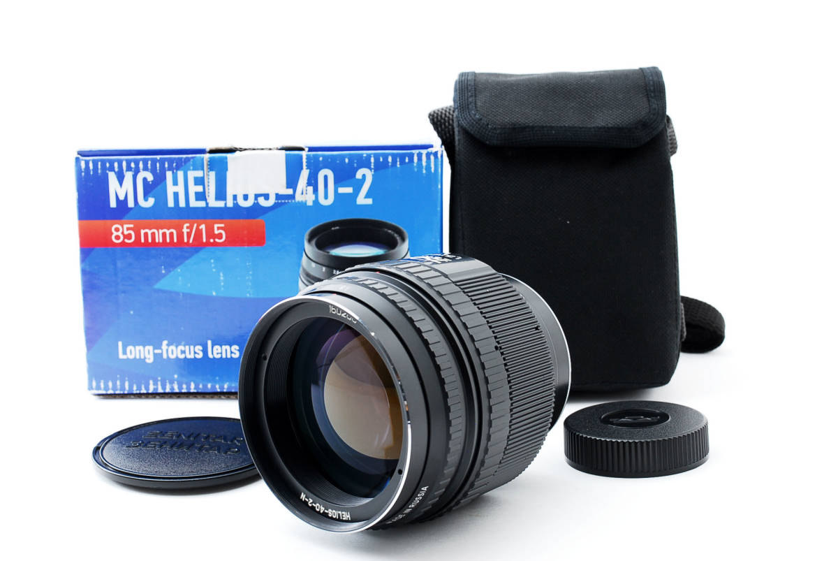 ☆超極上美品☆HELIOS ヘリオス 40-2 85mm F1.5 ニコンFマウント 希少