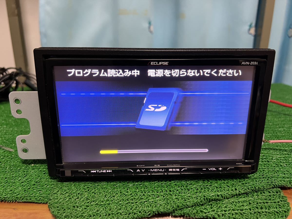 イクリプス AVN-Z03i フルセグ Bluetooth SD メモリーナビ 地図データ2013年秋版(メモリーナビ)｜売買された