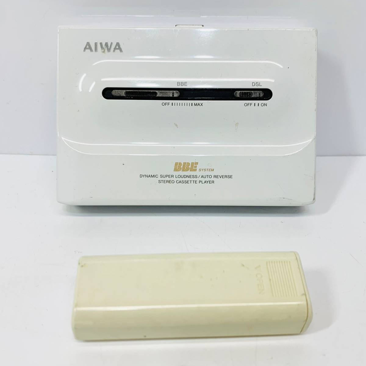 ておりませ ヤフオク! アイワ カセットプレーヤー CASSETTE PLAYE
