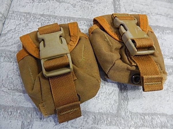 J29 訳あり特価！希少！◆MOLLE II HAND GRENEDE POUCH2個◆米軍◆サバゲー！_画像10