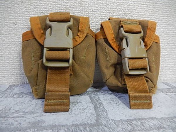 J29 訳あり特価！希少！◆MOLLE II HAND GRENEDE POUCH2個◆米軍◆サバゲー！_画像1