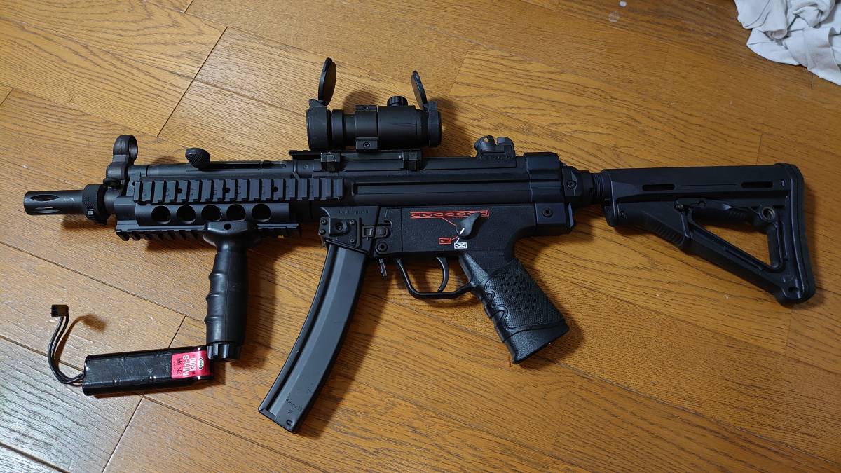 ります MP5 RAS 東京マルイスタンダード電動ガン サバゲーで