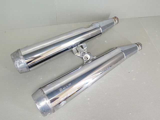  Zephyr 1100 original silencer muffler left right KHI K 296 (220815DJ0195)