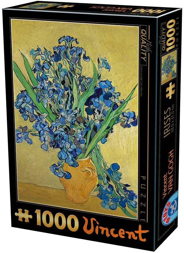 VG13 1000ピース ジグソーパズル ルーマニア発売 ゴッホ Vincent van Gogh- Irises_画像2