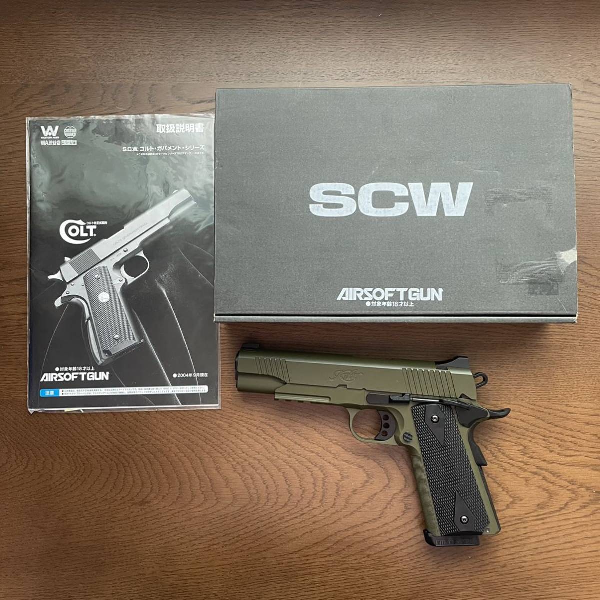 ◯T1 未使用 WAウエスタンアームズ SCW CUSTOM TLE / RL Ⅱ KIMBER www