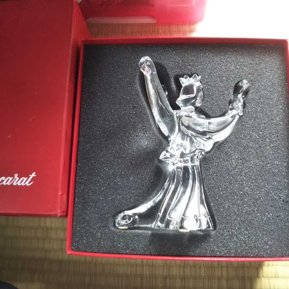 バカラ Baccarat クリスタル ガラス工芸品 愛情を抱く天使 新品