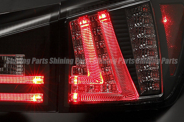 00.[LUCKY sale ] GSE20/21/25 IS250/IS350 fibre LED tail [ red clear ] Lexus USDM present look light bar custom parts 