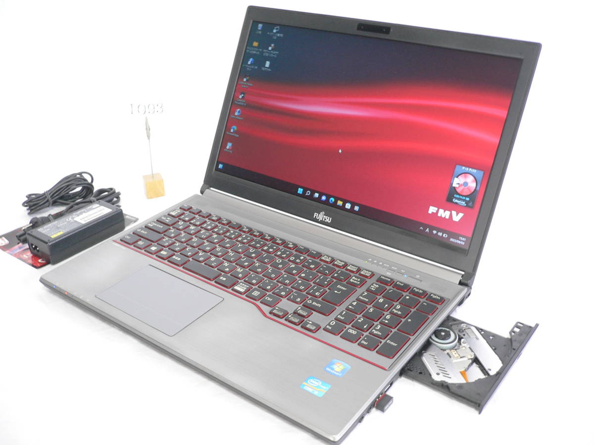 【良上品】15.6HD(1366X768)富士通LIFEBOOK E753/G FMVE01004 Corei5-Max3.40GHz/320G/4G/Win11Pro/Office2021Pro/Sマルチ/無線アダプタ_Windows 11 Pro　最新版搭載