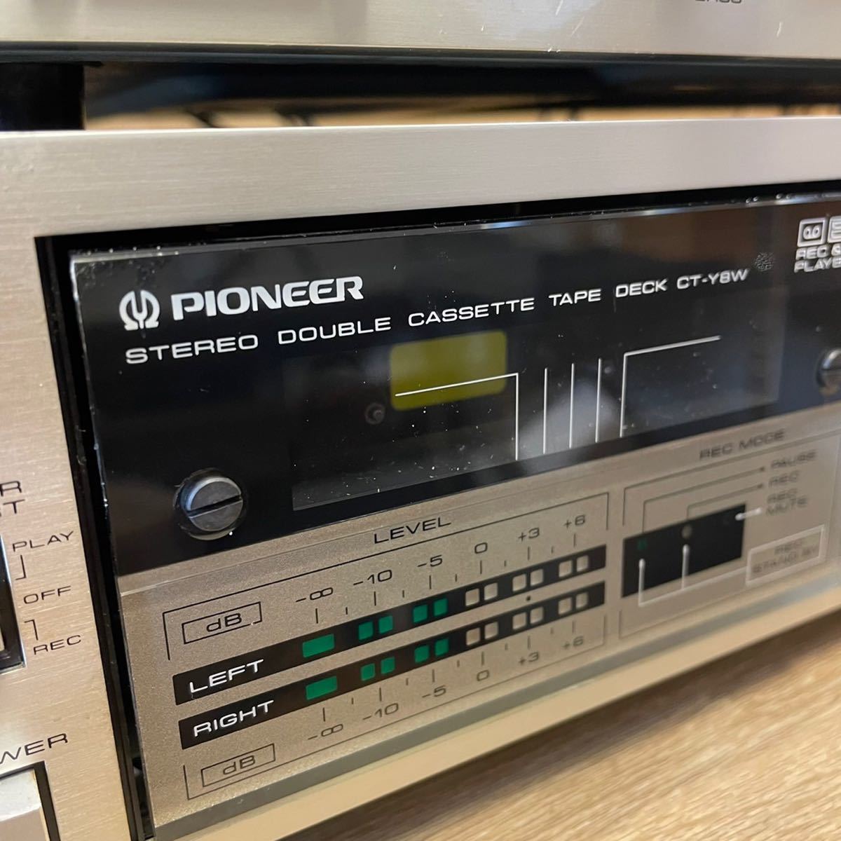 LL688 Pioneer パイオニア オーディオコンポ セット A-Y7 F-Y7 SG-100 「リングフィットRTA オーディオ 現状品 システムコンポ パイオニア Pioneer ポータブルプレーヤー