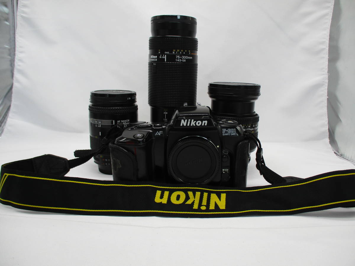メーカー在庫限り品 Nikon F-601 望遠レンズ付き sushitai.com.mx