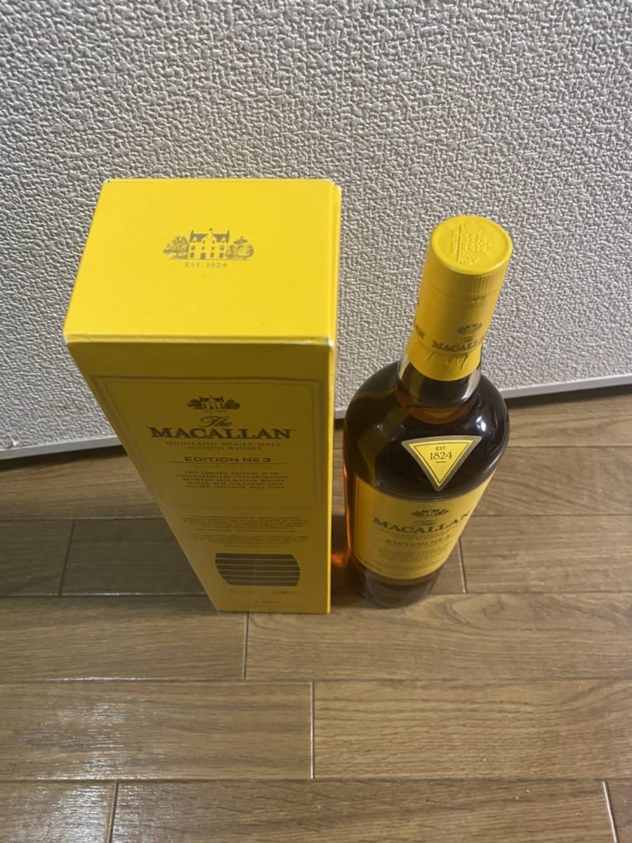 未開栓】ザ・マッカラン エディション No.3 The MACALLAN No.3