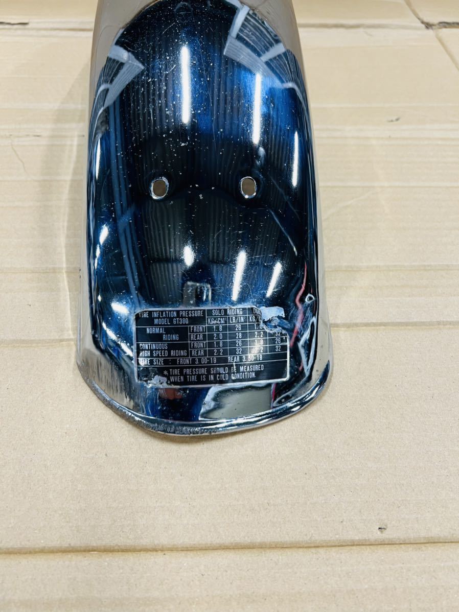 GT380 リヤフェンダー サンパチ リアフェンダー 純正 希少 gt380 gt550