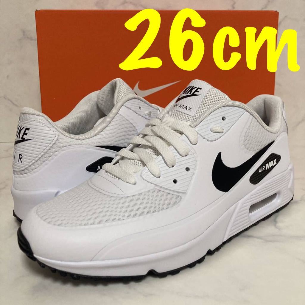 送料無料 【新品未試着】26cm Nike Air Max 90 Golf White Black