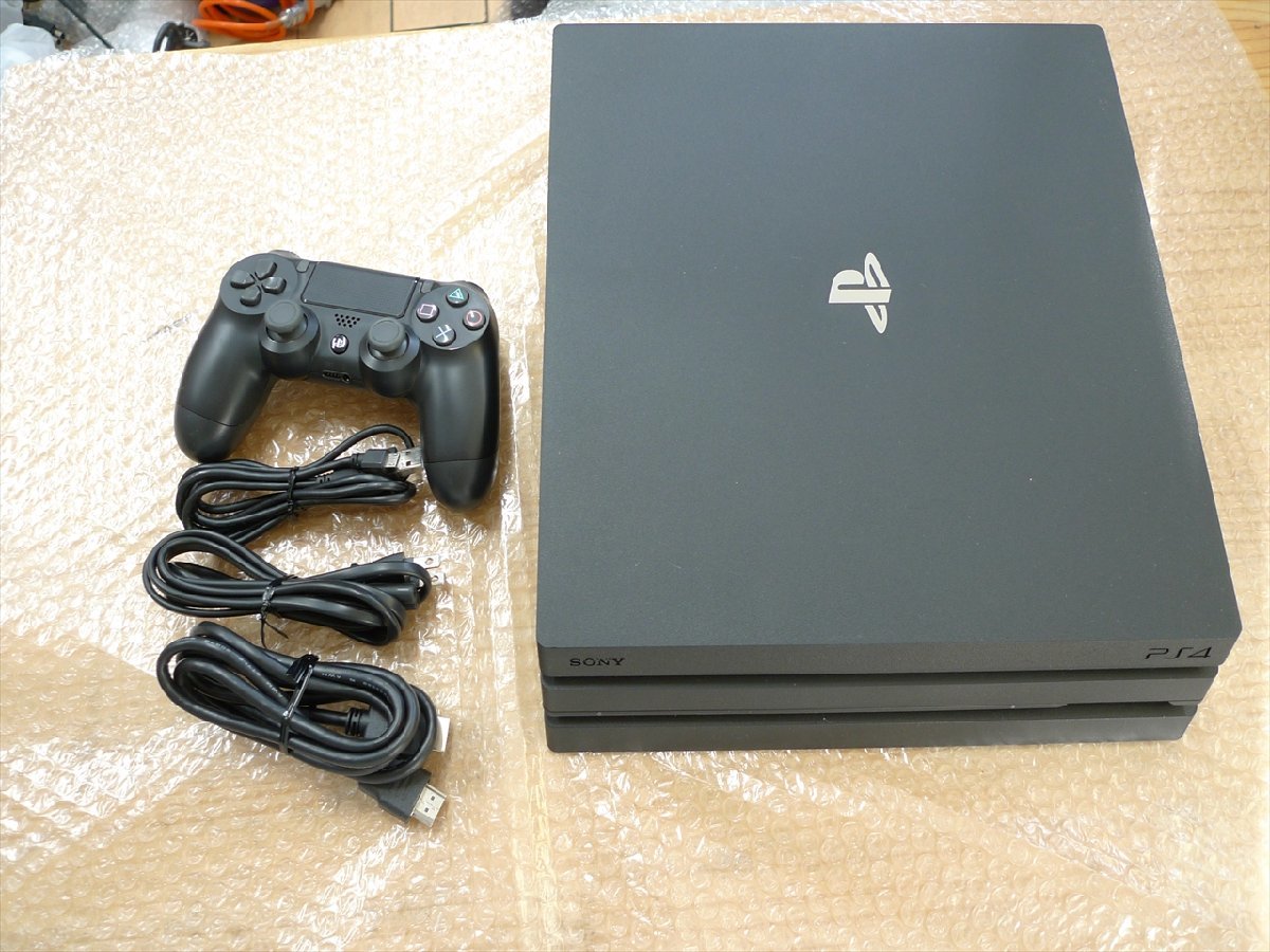 現状品 PS4 PRO PlayStation 4 Pro ジェットブラック 2TB CUH-7200C