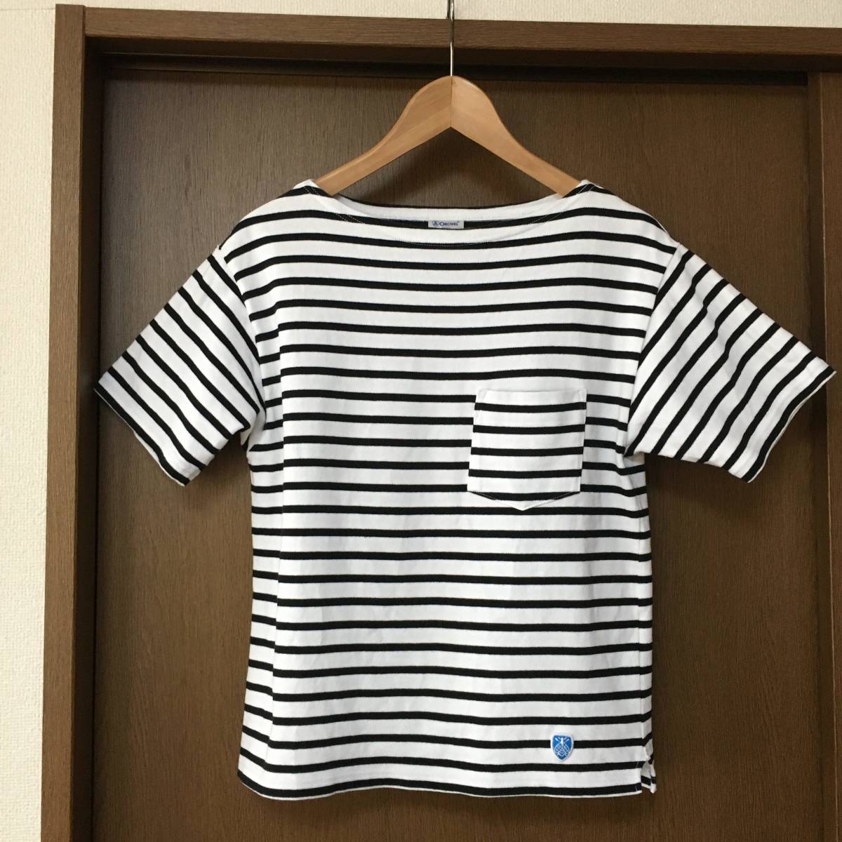 ORCIVAL オーシバル オーチバル カットソー Tシャツ ボーダー ポケット サイズ１Bshop_画像1