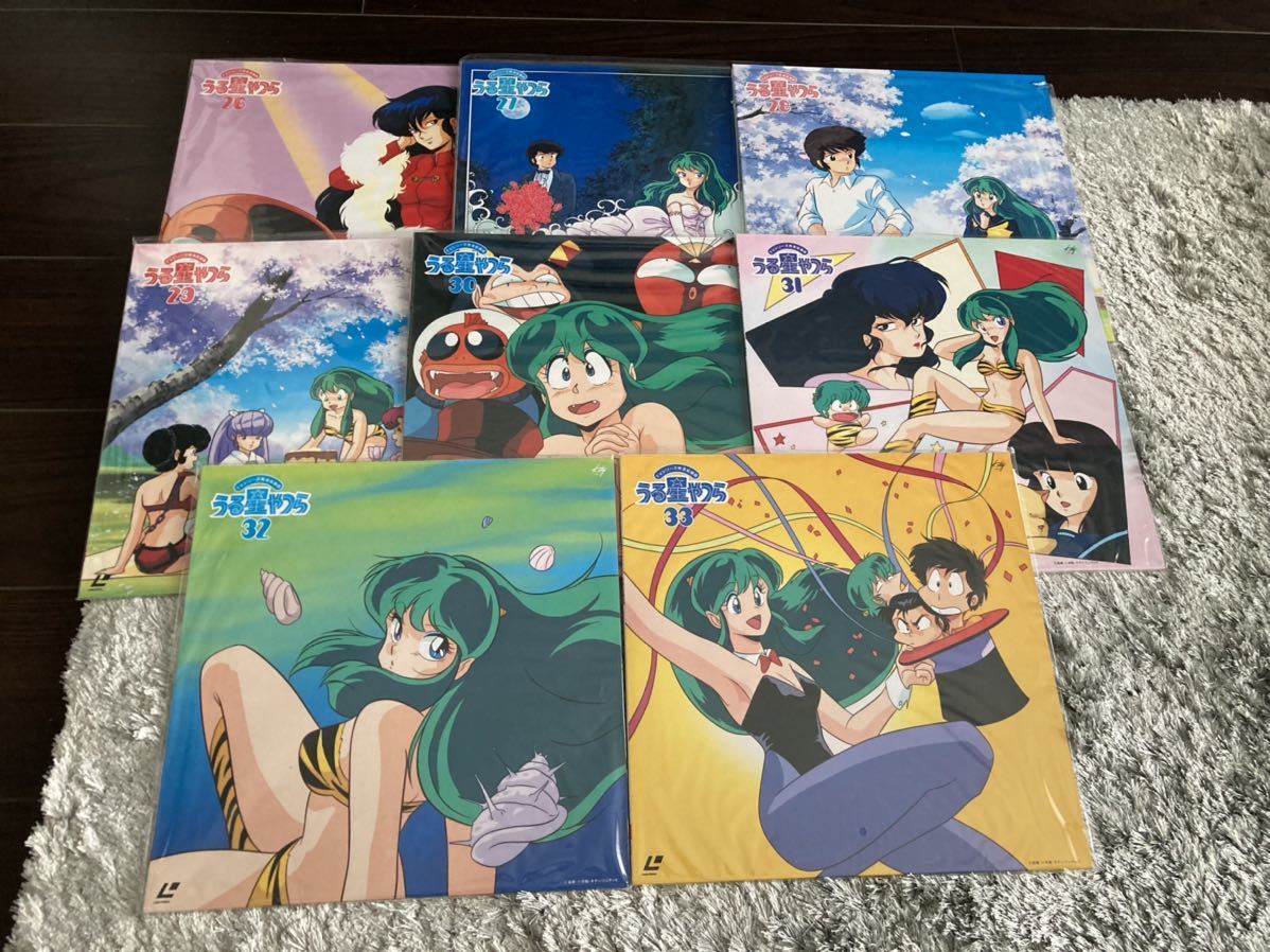 美品 うる星やつら TVシリーズ 完全収録 レーザーディスク 高橋留美子
