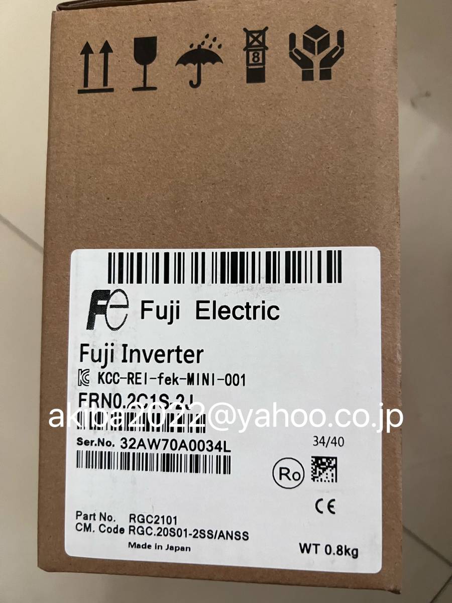 品質検査済 ビースト新品 FUJI 富士電機 FRN0.2C1S-2J インバーター