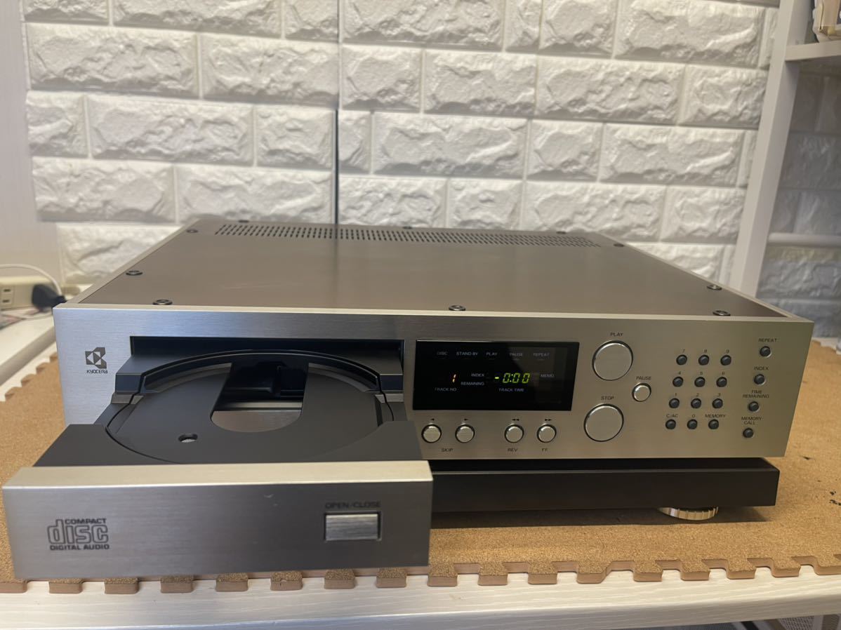 KYOCERA DA-910 京セラ CDプレイヤー (定価198000円)ジャンク扱い
