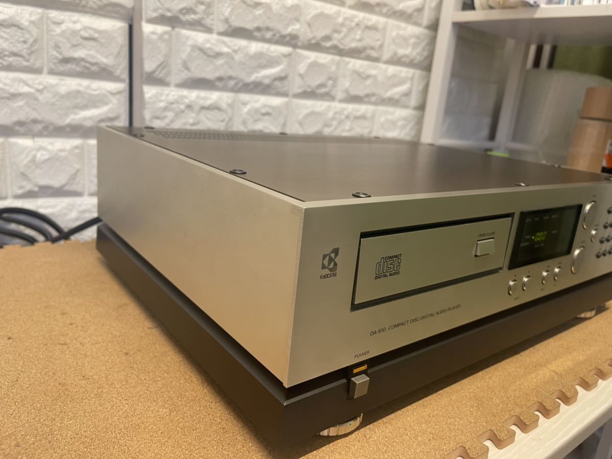 KYOCERA DA-910 京セラ CDプレイヤー (定価198000円)ジャンク扱い