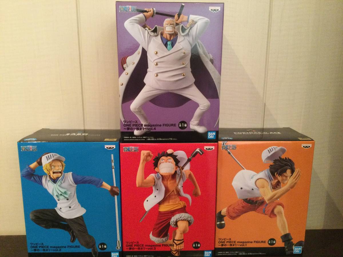 One Piece Magazine Figure 夢の一枚 ワンピース ルフィ エース サボ ガープ 4種セット フィギュア プライズ 同梱可 その他 売買されたオークション情報 Yahooの商品情報をアーカイブ公開 オークファン Aucfan Com One Piece Magazine Figure 夢の一枚 ワンピース ルフィ エース サボ ガープ 4種セット フィギュア プライズ 同梱可 その他 売買されたオークション情報 Yahooの商品情報をアーカイブ公開 オークファン Aucfan Com