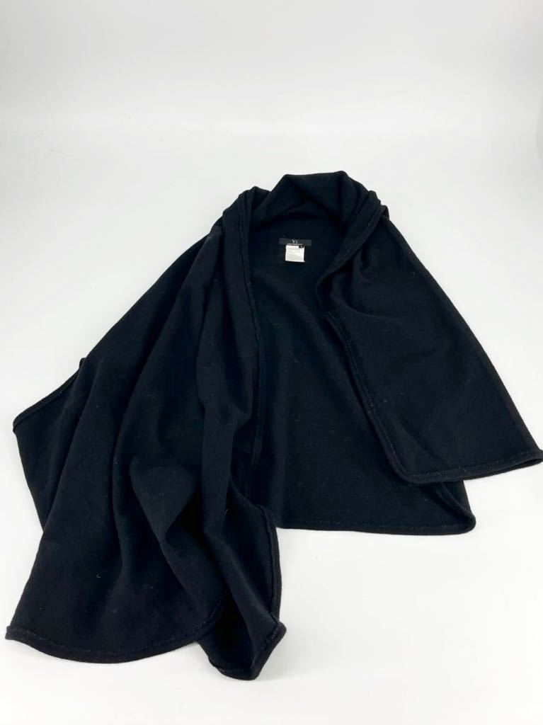 希少/美品/Y's /超変形 アシンメトリー ポンチョ カーディガン/3 /ワイズ YOHJI YAMAMOTO ヨウジヤマモト limi feu リミフゥ コート_画像2