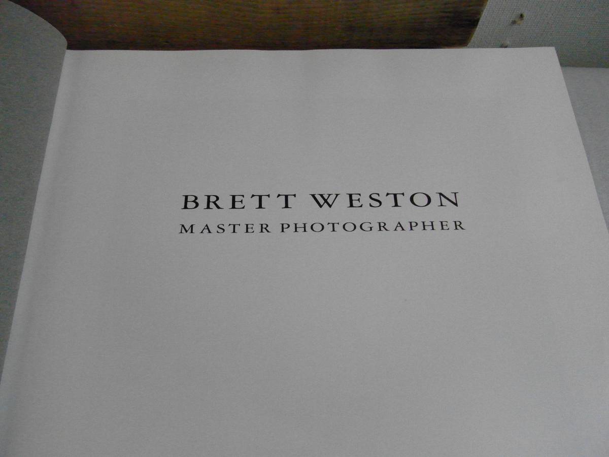 洋書写真集　 Master Photographer　：　Brett Weston　ブルット・ウェストン　ハードカバー_画像2
