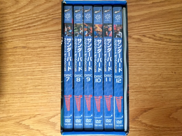 ② прекрасный товар Thunderbird COMPLETE DVD BOX PART2<5.1ch цифровой li тормозные колодки версия > 6 листов ввод дом использование 1 раз прослушивание 