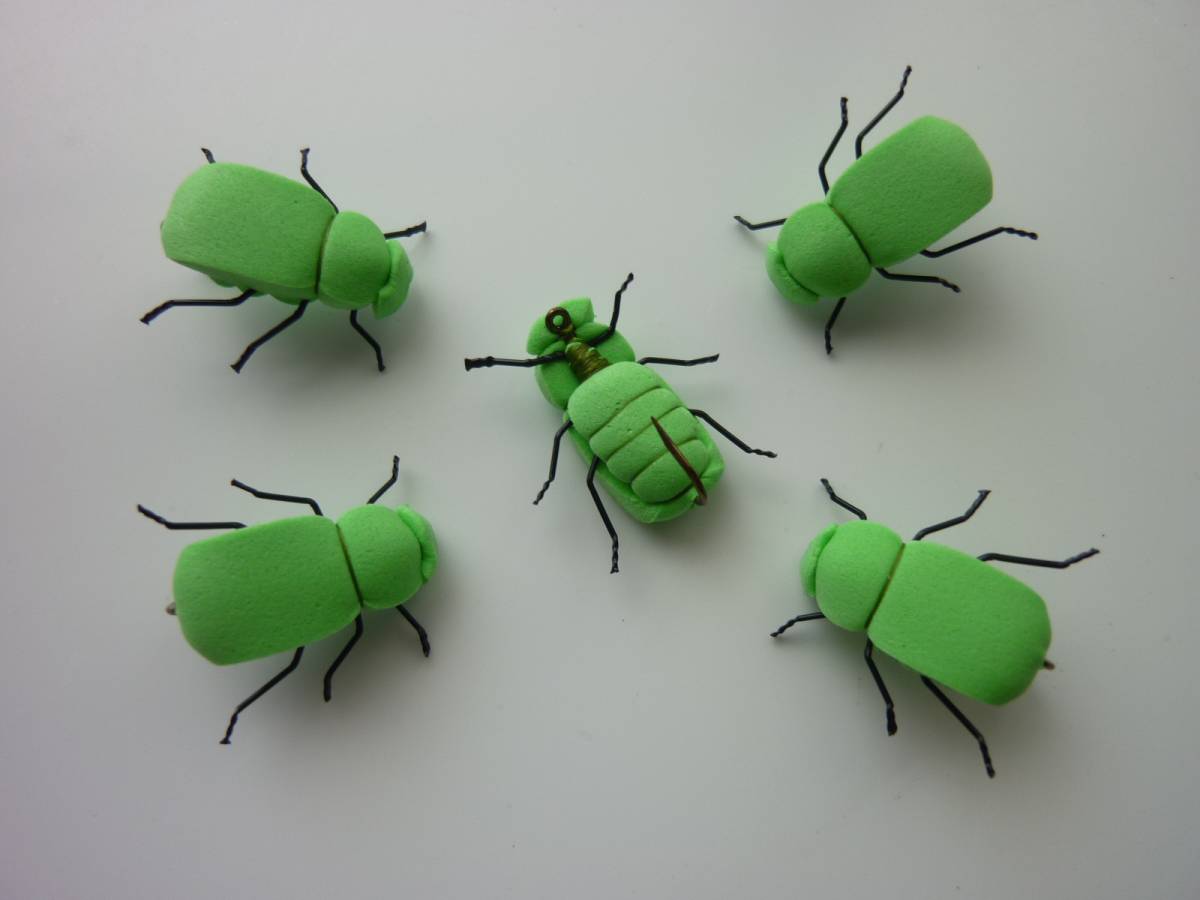 * задний li палочка * пена Beetle DX(#10)L зеленый 5 шт 