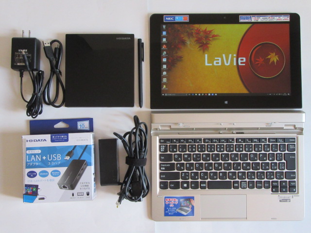 NEC LaVie U|PC-LU550TSS*11.6 type FHD/KB* авторучка есть /Core M-5Y71/4G/SSD128G/Win10