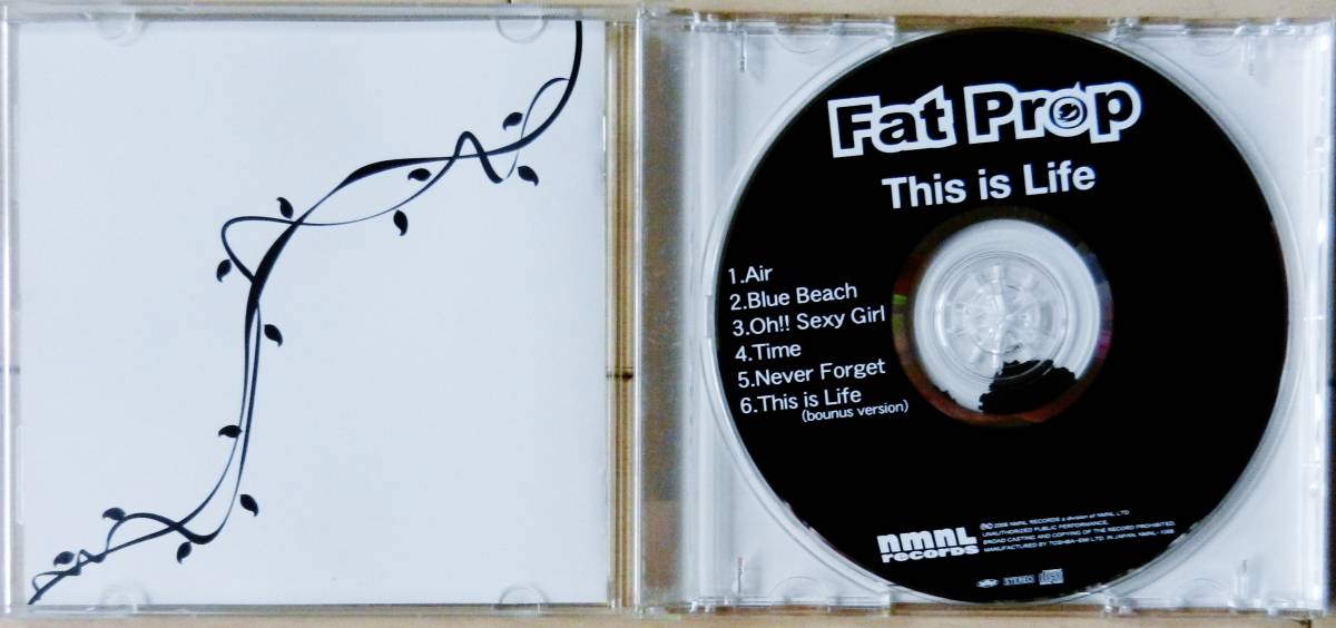 【CD】Fat Prop / This is Life ☆ ファット・プロップ / ディス イズ ライフ_画像2