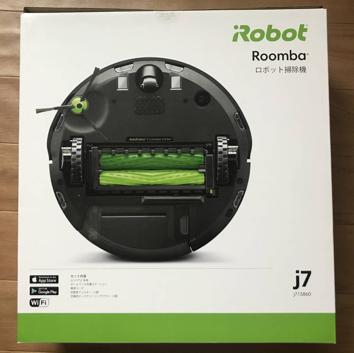 新品未開封 ルンバ j7 ロボット掃除機 アイロボット wifi対応 J715860