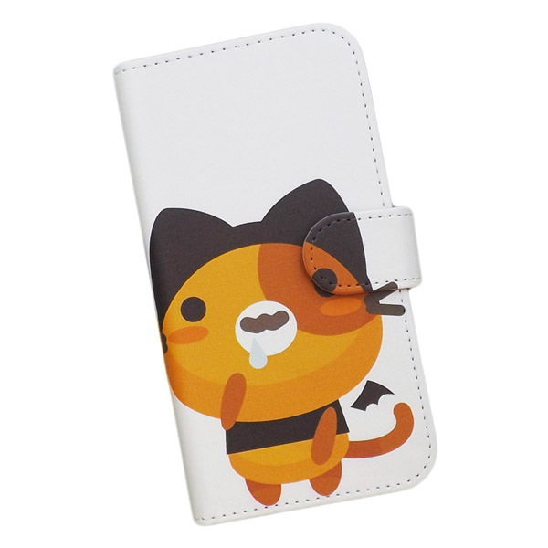 Galaxy A53 5G SC-53C/SCG15　スマホケース 手帳型 プリントケース 猫 デビル ヒヨコ チキン キャラクター かわいい_画像1