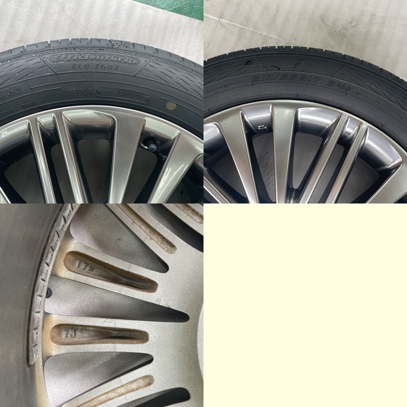 トヨタ 210 クラウン ロイヤル 純正 オプション ホイール 17インチ