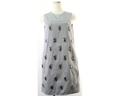 見事な 【美品】フォクシー グレー 35259 38 ワンピース FOXEY ワンピース 見事な 【美品】フォクシー グレー 35259 38 ワンピース FOXEY ワンピース
