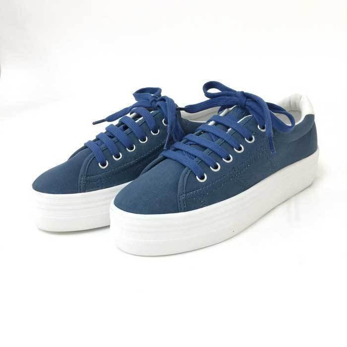 [ as good as new ][ beautiful goods ] No Name NO NAME PLATO SNEAKER thickness bottom sneakers 35 blue 