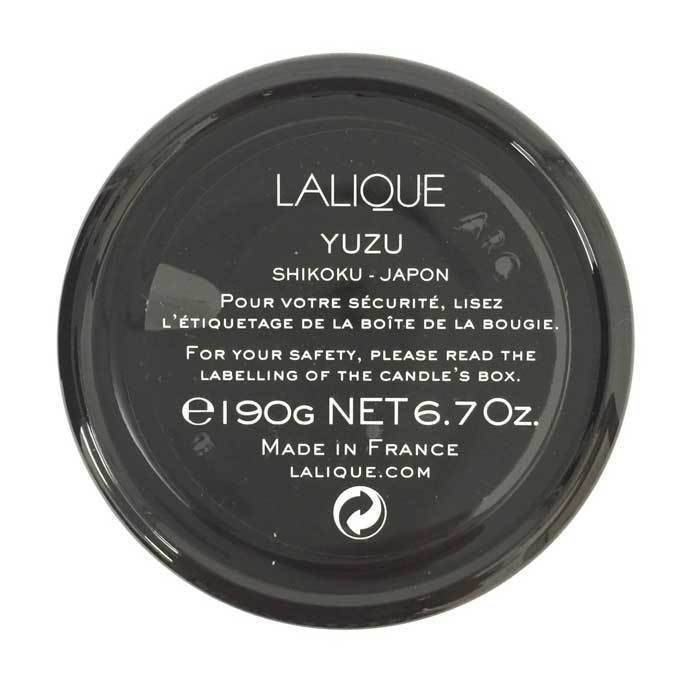 [ as good as new ][ beautiful goods ]lalikLALIQUE room candle yuz black 