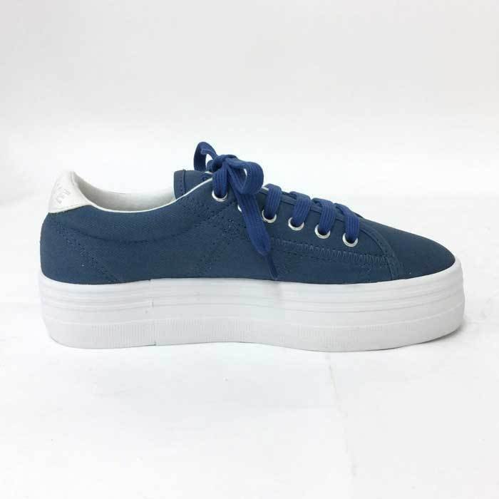 [ as good as new ][ beautiful goods ] No Name NO NAME PLATO SNEAKER thickness bottom sneakers 35 blue 