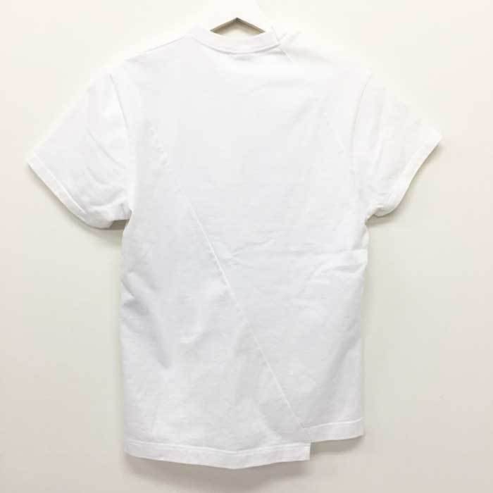 ヴェトモン VETEMENTS Cut UP Tshirt 再構築ロゴTシャツ S ホワイト