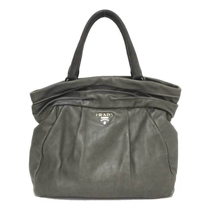 プラダ PRADA トートバッグ BN1689 グレー