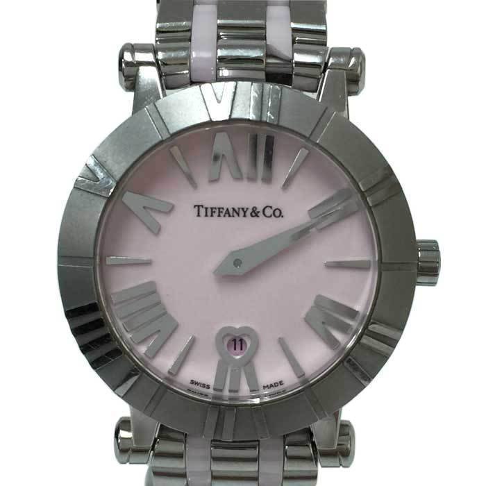 ティファニーTiffany & Co アトラス 腕時計 クオーツ Z1301 11 11A31A00A